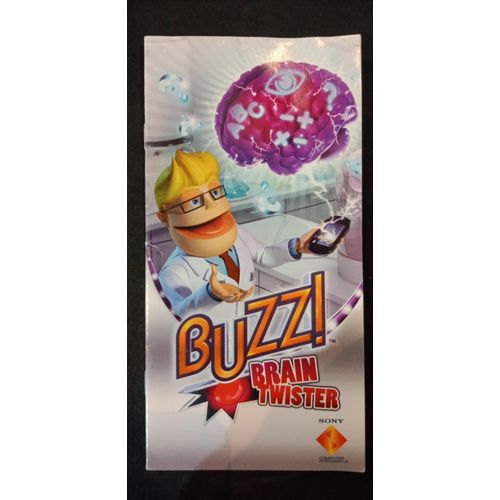 Buzz Brain Twister - Notice Officielle - Sony Psp