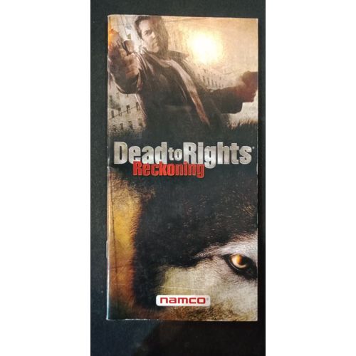 Dead To Rights Reckoning - Notice Officielle - Sony Psp