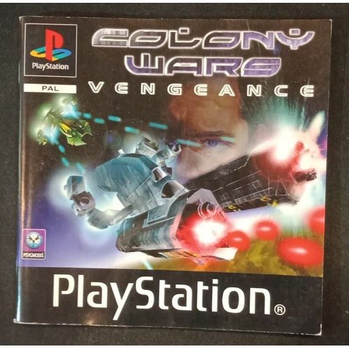 Colony Wars Vengeance - Notice Officielle - Sony Playstation 1 - Ps1
