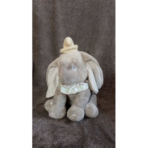 Peluche Dumbo L'éléphant Disney - Couleur Pâle Pastel Bébé - Doudou Baby