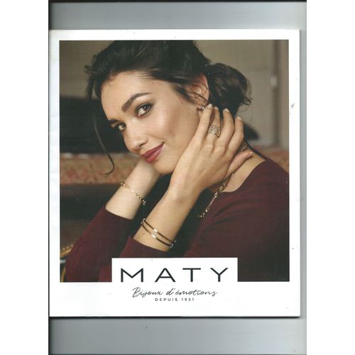 Catalogue Maty, Bijouterie , Joaillerie, Montres Automne-Hiver 2021