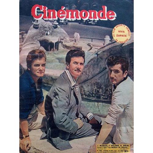 Cinemonde - 20e Annee - N° 943 - Jean Marais, F. Villard Et D. Gelin Trounent À Rome La Maison Du Silence