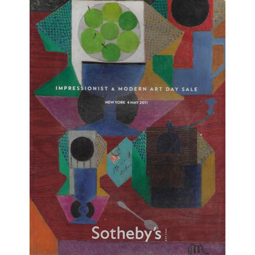 Catalogue De Vente Sotheby's No 8742 "Impressionist And Modern Art Day Sale" Du 04/05/2011 New-York