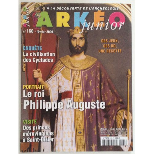 Arkéo Junior 160 : Le Roi Philippe Auguste