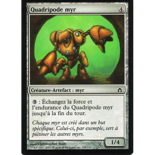 Quadripode Myr - Magic - La Cinquième Aube - C - 138/165