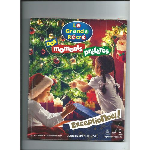 Catalogue La Grande Récré Du 14/10/2017 - Spécial Noël? Disney Pixar Car, Playmobil, Corolle, Barbie, Marvel, Star Wars, Transformers, Lego...