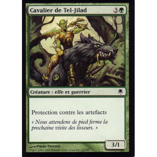 Cavalier De Tel- Jilad - Magic - Sombracier - C - 87/165