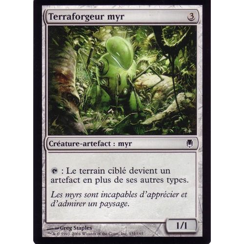 Terraforgeur Myr - Magic - Sombracier - C - 131/165
