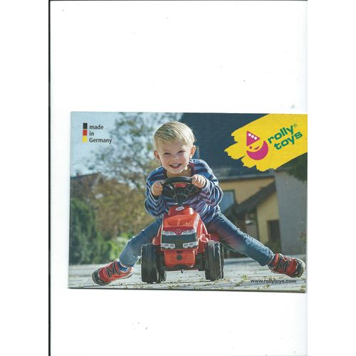 Catalogue Rolly Toys, Jouets Agricoles, Tracteurs Jcb, Claas, Valtra, Massey Ferguson, Fendt, Deutz Fahr, New Holland, Steyr, Zetor, Caterpillar, John Deere 2017