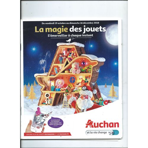 Catalogue La Magie Des Jouets Auchan, Fisher Price, Lego, Playmobil, Star Wars, Marvel, Dragon Ball, Power Rangers, Disney Pixar Car, Harry Potter, Barbie 2018