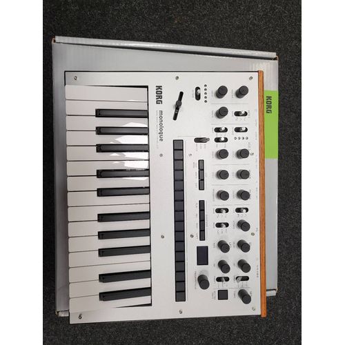 Korg Monologue - Synthétiseur Analogique Argenté