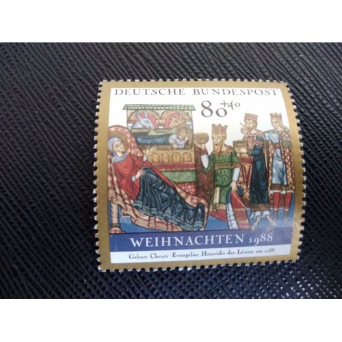 Timbre Allemagne / Rfa Yt 1228 Noël 1988 ( 050406 )