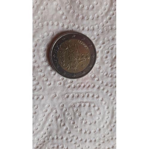 2 Euro Grece 2002 Fautée