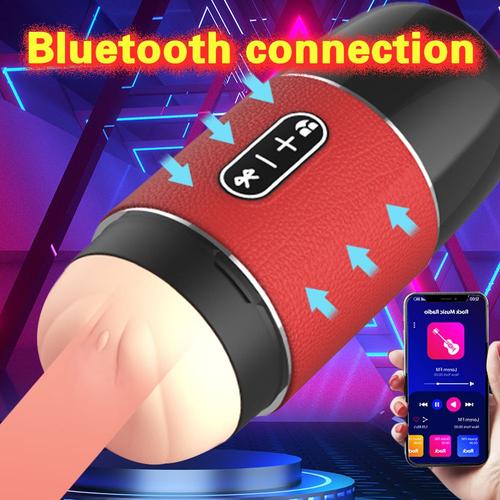 Haut parleur Bluetooth, tasse de Masturbation, Vibration à 10 vitesses,  masturbateur pour homme, vagin de poche réel, chatte, jouets sexuels  érotiques pour hommes adultes | Rakuten