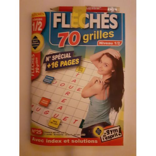 Fléchés 70 Grilles Niveau 1/2.