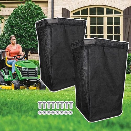 Sac à herbe de remplacement pour tondeuse à gazon AM101602, pour série 100 L110 X110 125 D100 LA120 Z225 Z245 Z425 Z445, 2 pièces