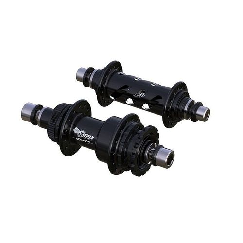 Paire De Moyeux Onyx Ohm Centerlock 28h Black Noir 28 H