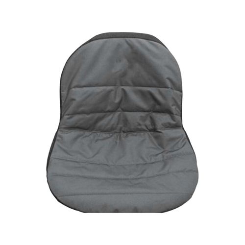 Housse de siège universelle pour tondeuse à gazon autoportée, pochette de rangement rembourrée pour coussin de confort, taille moyenne (gris)