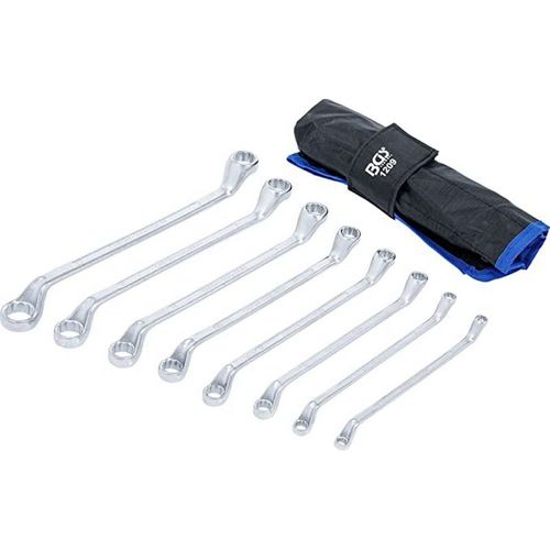 JEU DE CLES POLYGONALES BGS TECHNIC CONTRE COUDEES DE 6 à 22 MM EN POCHETTE