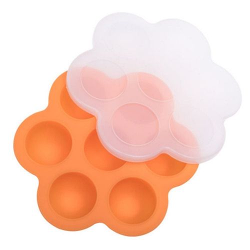 Moule À Glace À 7 Trous, Récipient Pour Aliments Pour Bébés, Fruits, Seins, Lait, Boîte De Rangement, Plateau De Congélation, Bac À Légumes, Stockage Des Aliments Pour Bébés