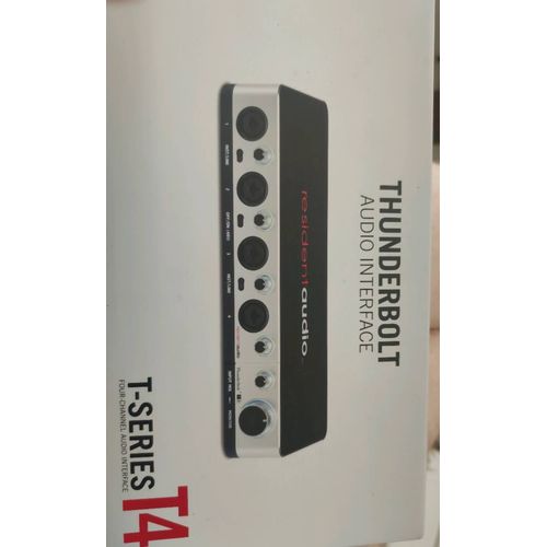 Thunderbolt audio interface T4