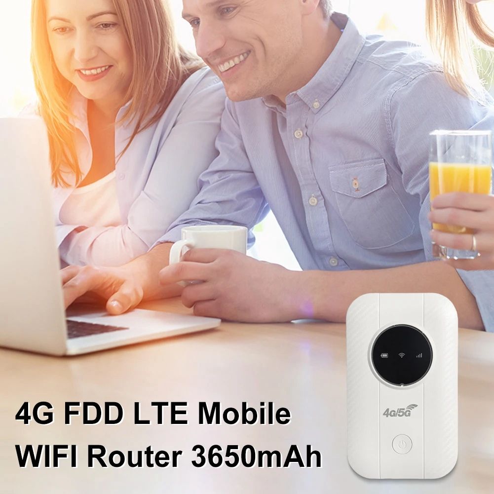 Routeur WiFi Mobile H803 4G LTE, 3650mAh, Modem 150Mbps, jus... - 7