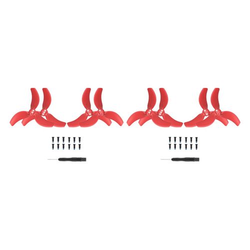4 Paires D'hélices Pour Avata 2 3032s, Lame De Couleur, Aile De Remplacement, Accessoires De Drone Rouge-Générique