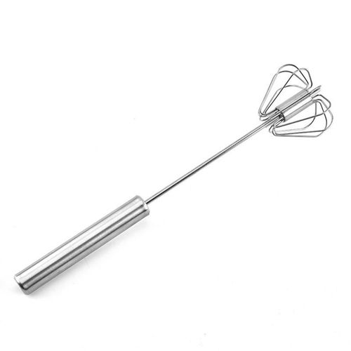 Batteur À ¿Ufs Semi-Automatique En Acier Inoxydable, Manuel, Batteur À ¿Ufs Rotatif À Pression, Cuisine, Mélangeur À Crème Manuel, Outil De Cuisson Des ¿Ufs, 1 Pièce
