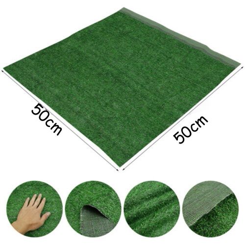 Tapis De Gazon Synthétique Vert, Faux Tapis De Paysage De Jardin, Gazon Synthétique Pour La Décoration De La Maison Et De L'école