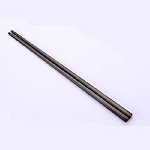 Baguettes Chinoises En Acier Inoxydable, 1 Paire, Baguettes Alimentaires Portables Antidérapantes, Vaisselle De Table De 23.4cm, Outils De Cuisine