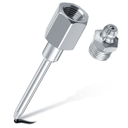 Adaptateur De Graisse Pour Buse À Aiguille Étroite Avec Pointe En Acier Trempé, Distributeur De Nez, Filetage Npt 1/8 Pouces