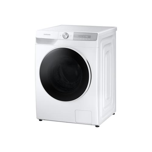 Samsung WW90T734DWH Machine à laver Blanc avec porte noire - Chargement frontal