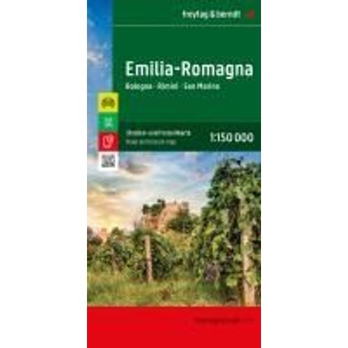 Emilia-Romagna, Straßen- Und Freizeitkarte 1:150.000, Freytag & Berndt