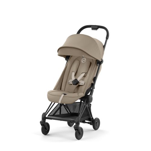 Poussette Compacte Coya Cozy Beige Châssis Matt Black - Cybex