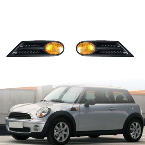 1 Paire De Panneau De Garniture De Voyant Latéral 63137260201 63137260202 Pour Mini R55 R56 R57 R58 R59 07-15 Clignotant
