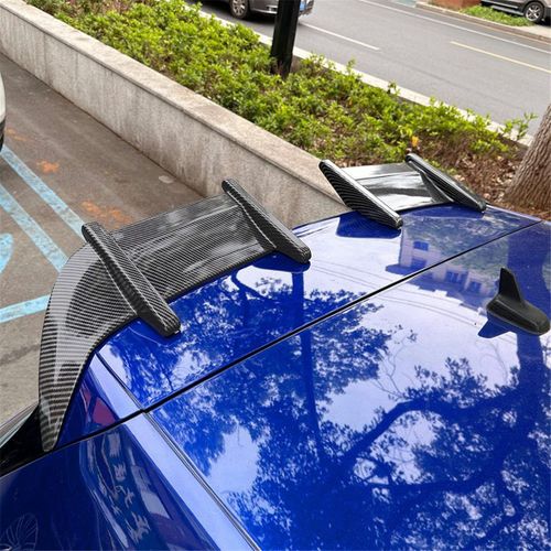 Aileron De Coffre Arrière De Voiture En Fiber De Carbone, Aileron De Coffre Supérieur De Style Golf 7 Mk7 Gtd R