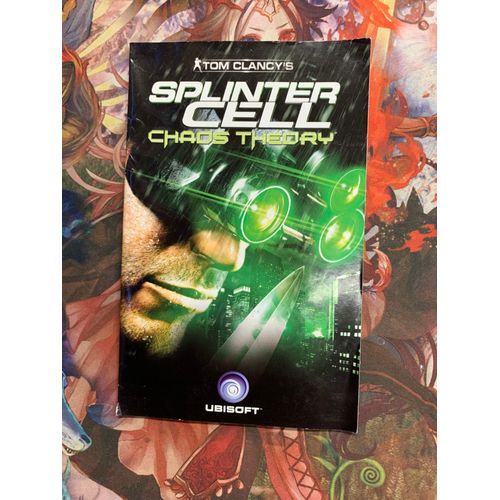 Notice Splinter Cell Chaos Theory Playstation 2
