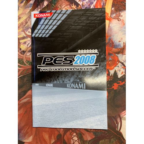 Notice Pes 2008 Playstation 2