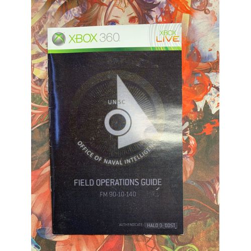 Notice Halo 3 Odst Xbox 360