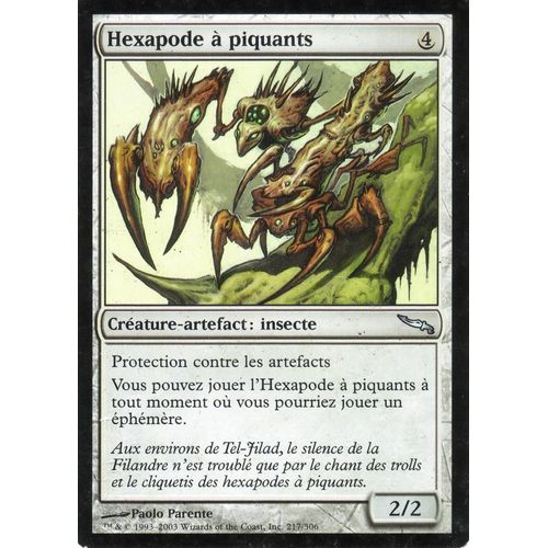 Hexapode À Piquants - Magic - Mirrodin - U - 217/306