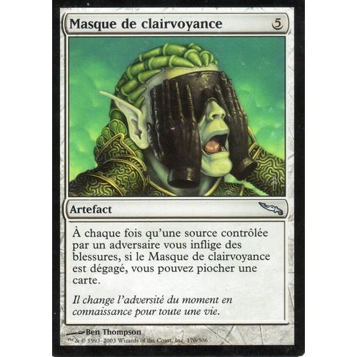 Masque De Clairvoyance - Magic - Mirrodin - U - 170/306