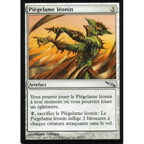 Piègelame Léonin - Magic - Mirrodin - U - 192/306