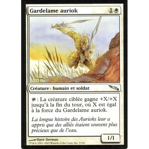 Gardelame Auriok - Magic - Mirrodin - U - 3/306