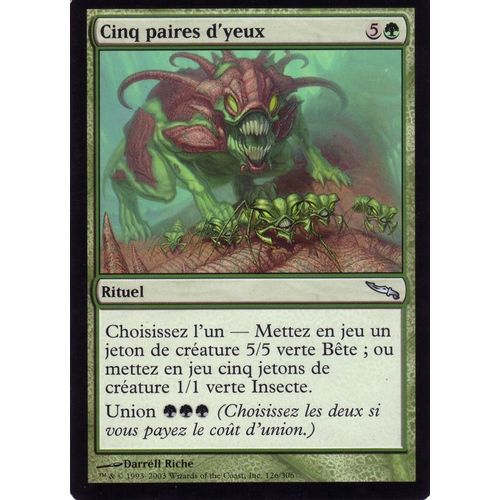 Cinq Paires D'yeux - Magic - Mirrodin - U - 126/306