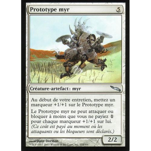 Prototype Myr - Magic - Mirrodin - U - 214/306