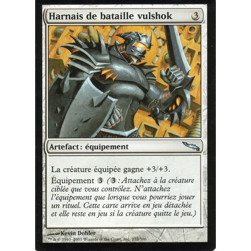Harnais De Bataille Vulshok - Magic - Mirrodin - U - 272/306