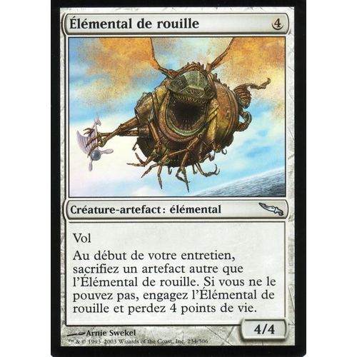 Élémental De Rouille - Magic - Mirrodin - U - 234/306