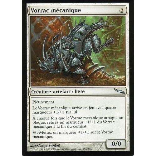 Vorrac Mécanique - Magic - Mirrodin - U - 156/306
