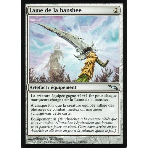 Lame De La Banshee - Magic - Mirrodin - U - 144/306