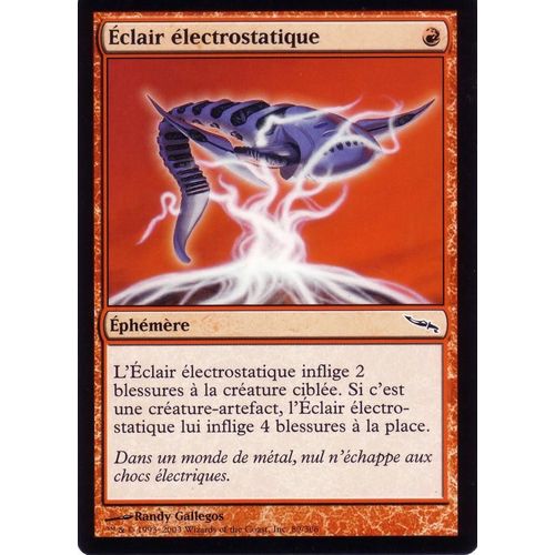Éclair Électrostatique - Magic - Mirrodin - C - 89/306
